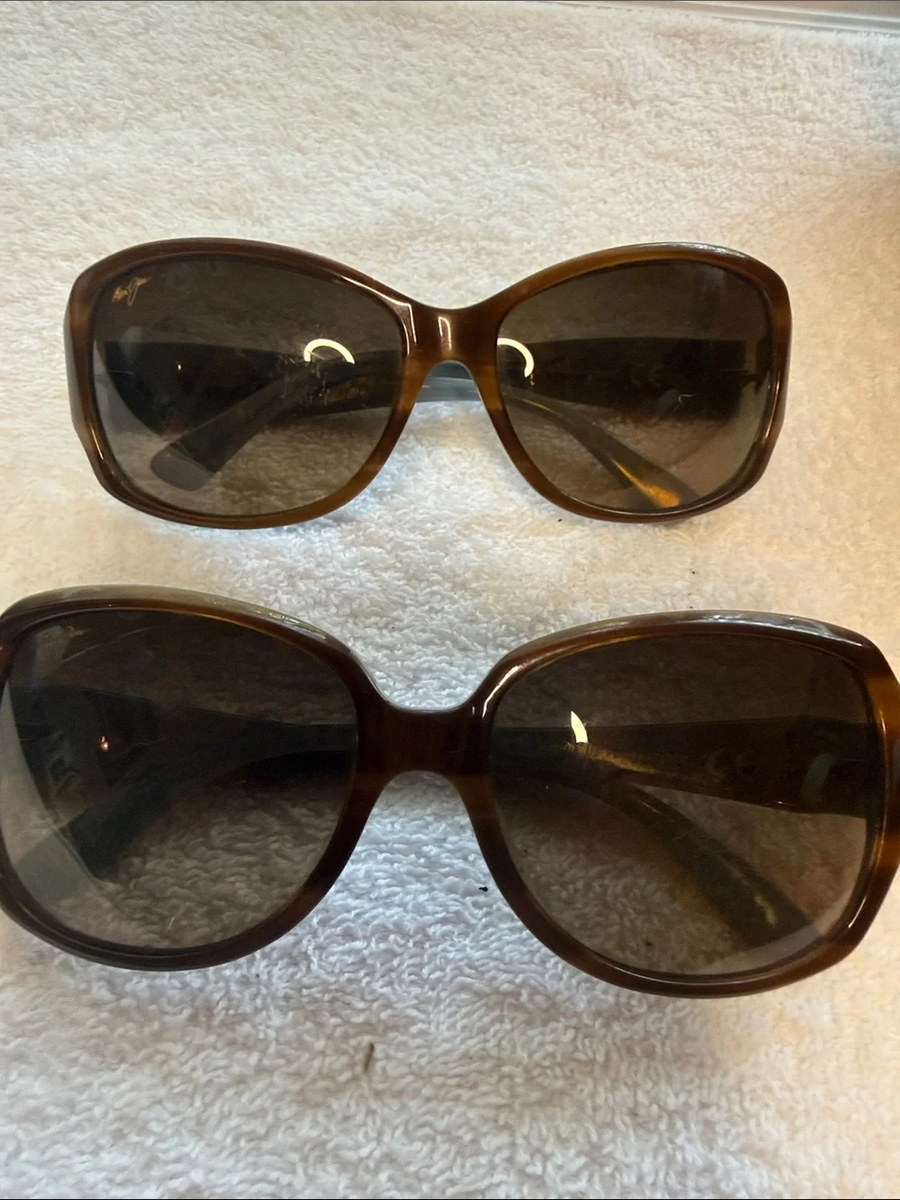 (2) pair Maui Jim Kalena/Nalani Glasses/Sunglasses Frames In Tortoise And Blue